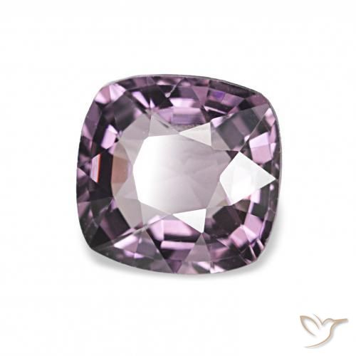 Spinello Viola nerastro naturale da 1.01 ct, Cuscino, VS