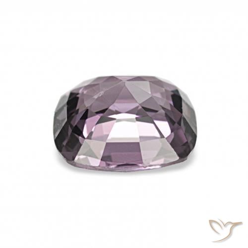Spinello Viola nerastro naturale da 1.01 ct, Cuscino, VS