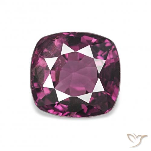 1.49ct Rosso lampone Spinello, Cuscino, VS
