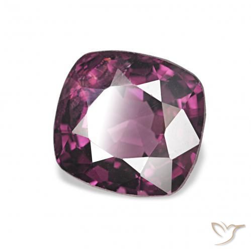 Spinello Rosso lampone naturale da 1.49 ct, Cuscino, VS
