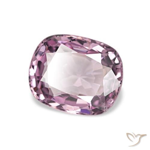 Spinello Viola rossastro naturale da 0.99 ct, Cuscino, VS