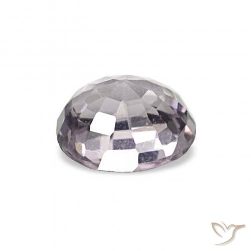 Spinello Viola medio naturale da 0.64 ct, Ovale, VS
