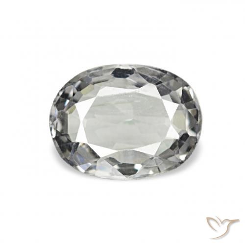 0.56ct Grigio chiaro Spinello, Ovale, VS