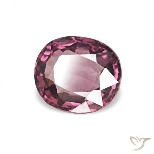 Spinello Viola medio naturale da 0.55 ct, Cuscino, VVS-VS