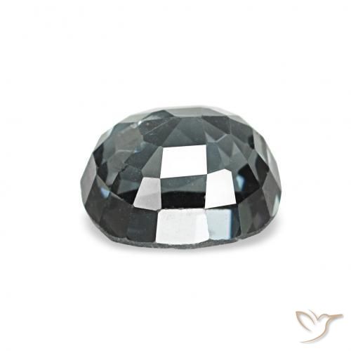 Spinello Grigio scuro naturale da 0.71 ct, Cuscino, VVS-VS