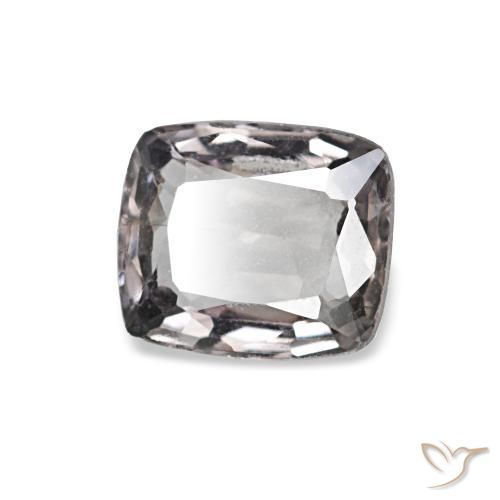 Spinello Grigio molto chiaro naturale da 0.73 ct, Cuscino, VVS-VS