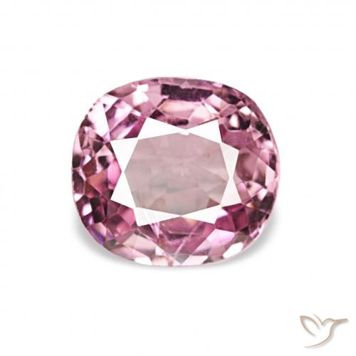 0.64ct Rosa hot Spinello, Cuscino, VS