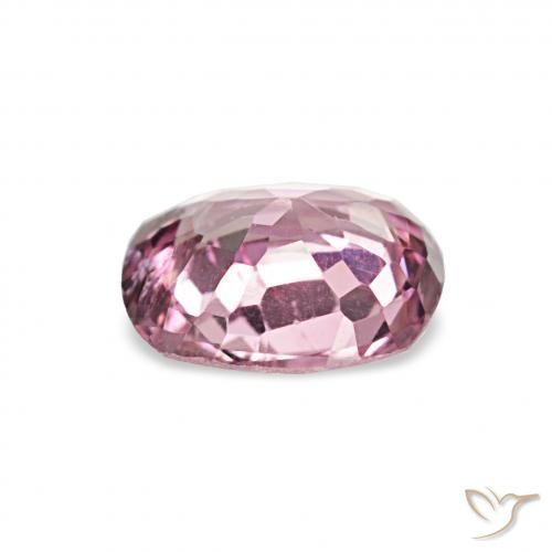 Spinello Rosa hot naturale da 0.64 ct, Cuscino, VS