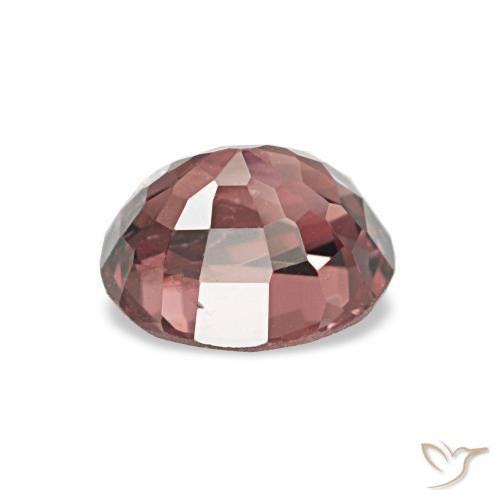 Spinello Rosso scuro naturale da 0.80 ct, Ovale, VS-SI