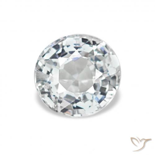 0.73ct Bianco bluastro Spinello, Rotondo, VS
