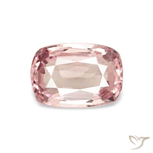 0.61ct Rosa terroso Spinello Pietre preziose, Cuscino, VVS-VS