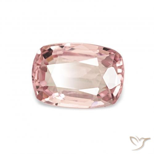Spinello Rosa terroso naturale da 0.61 ct, Cuscino, VVS-VS