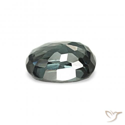 Spinello Verde medio naturale da 0.63 ct, Cuscino, VVS-VS
