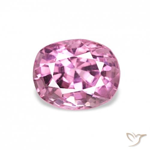 0.87ct Rosa porpora reale Spinello, Cuscino, VS
