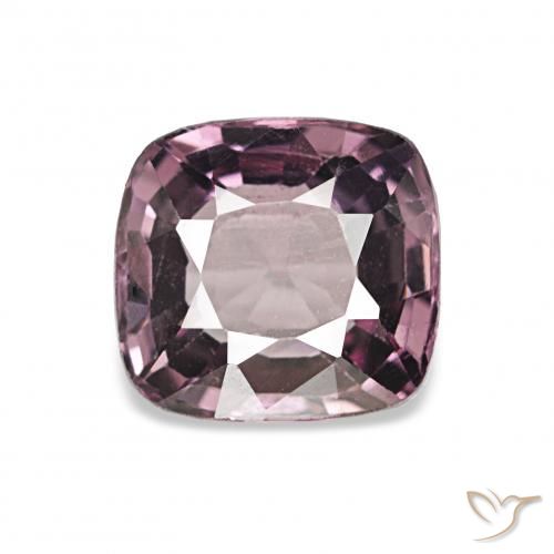 Spinello Tono viola uva naturale da 1.30 ct, Cuscino, VVS-VS