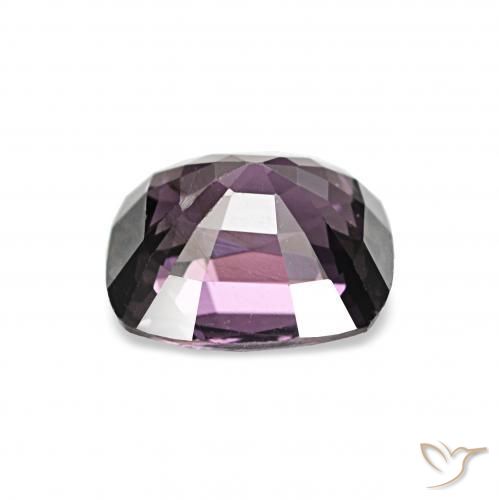 Spinello Viola scuro naturale da 1.13 ct, Cuscino, VVS-VS