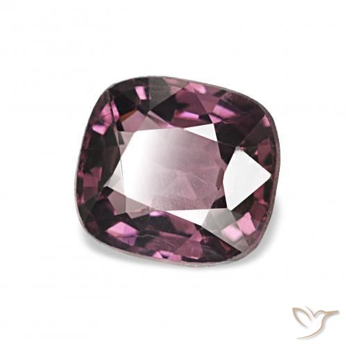 Spinello Vino Viola naturale da 1.25 ct, Cuscino, VVS-VS
