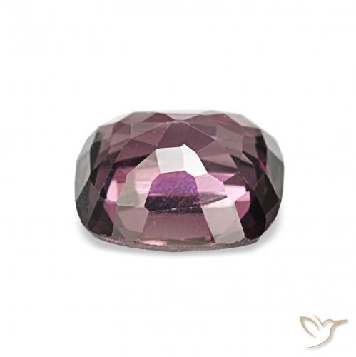 Spinello Vino Viola naturale da 1.25 ct, Cuscino, VVS-VS