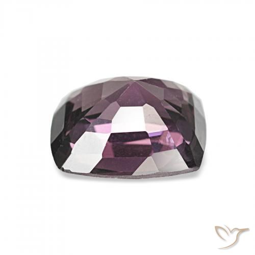 Spinello Viola scuro naturale da 1.82 ct, Cuscino, VVS-VS
