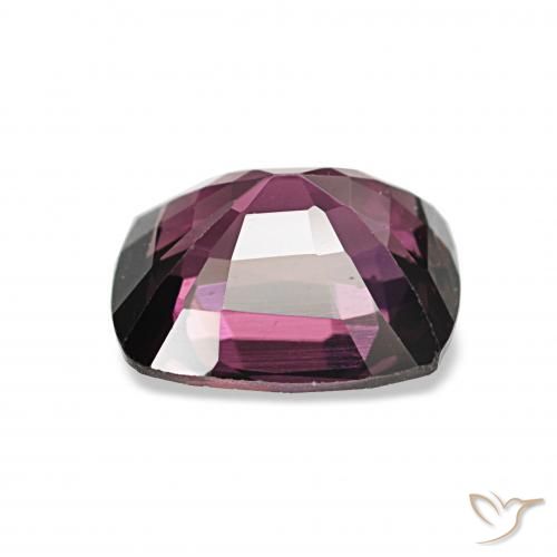 Spinello Rosso porpora intenso naturale da 1.90 ct, Cuscino, VS