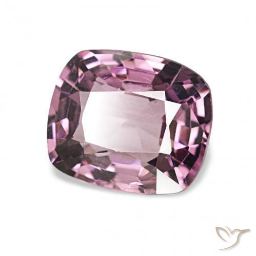 Spinello Viola medio naturale da 1.38 ct, Cuscino, VVS