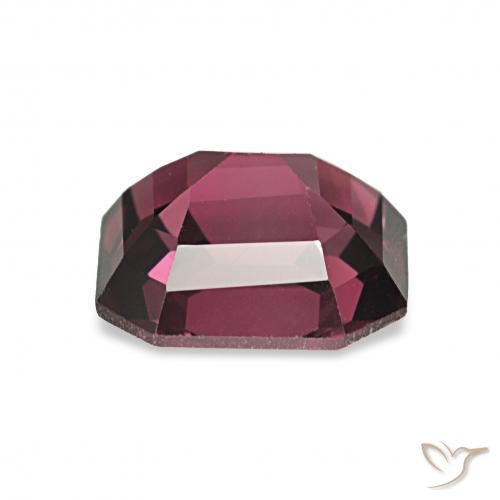 Spinello Viola scuro naturale da 1.73 ct, Ottagonale / Taglio smeraldo, VVS