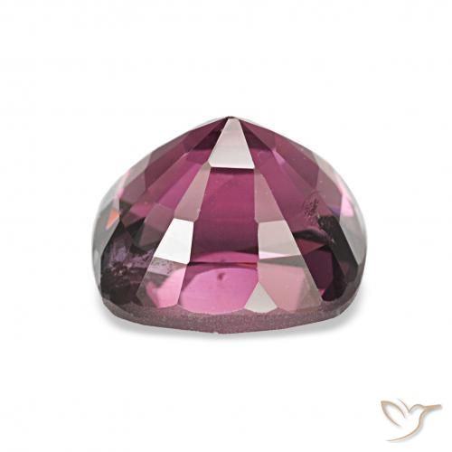 Spinello Rosso porpora intenso naturale da 1.98 ct, Cuscino, VVS-VS