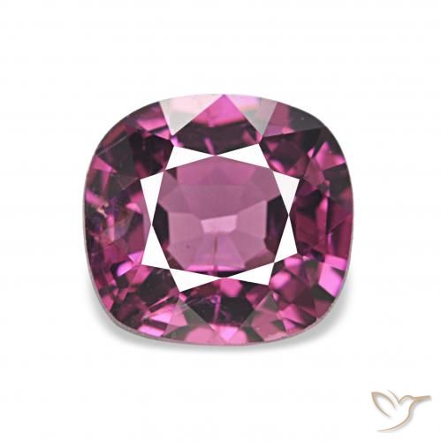 1.34ct Rosso lampone Spinello, Cuscino, VVS-VS