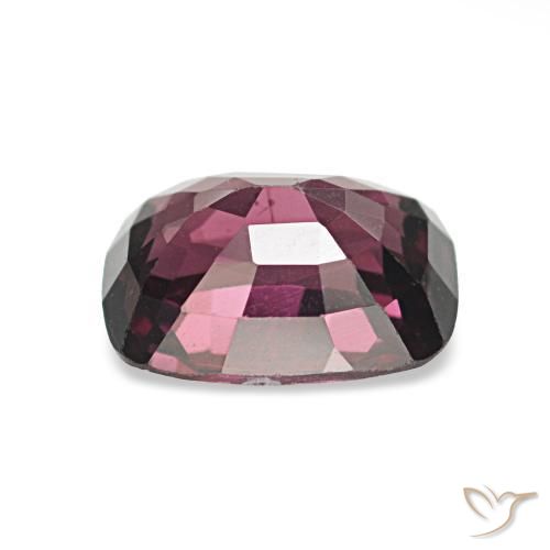 Spinello Viola scuro naturale da 1.14 ct, Cuscino, VVS