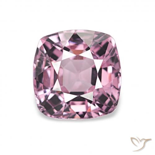 1.08ct Tono malva profondo Spinello, Cuscino, VVS