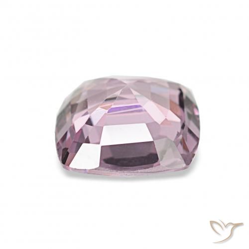 Spinello lavanda profonda naturale da 1.28 ct, Cuscino, VVS