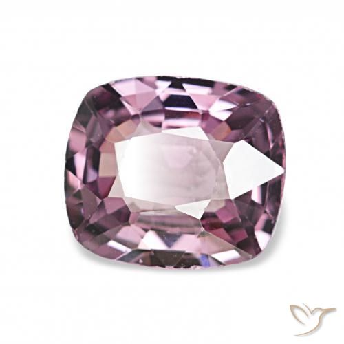 Spinello Prugna Viola naturale da 1.08 ct, Cuscino, VVS