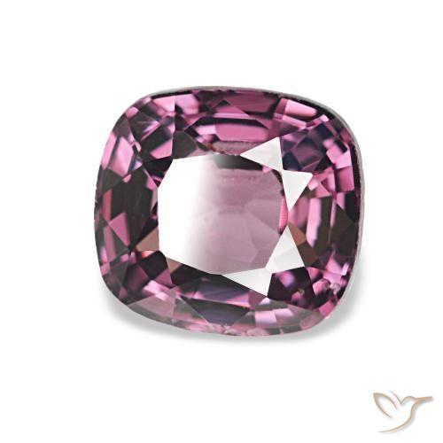 Spinello Prugna Viola naturale da 1.18 ct, Cuscino, VS