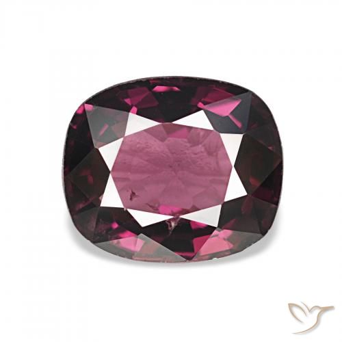 1.71ct Medium Dark-Purple Spinello, Cuscino, VS