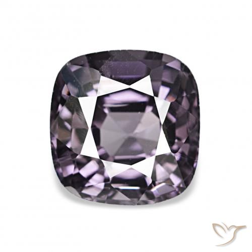 1.64ct Viola scuro Spinello, Cuscino, VS