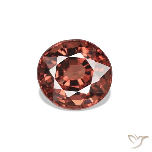 Spinello Rosso Cremisi Profondo naturale da 0.67 ct, Ovale, VS