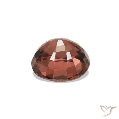 Spinello Rosso Cremisi Profondo naturale da 0.67 ct, Ovale, VS