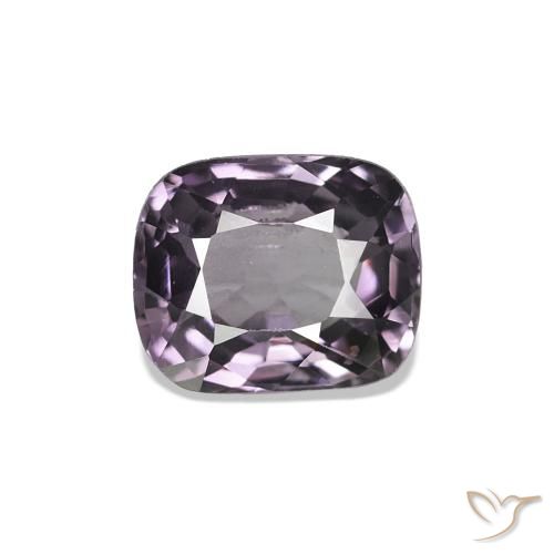 0.73ct Viola Grigio Spinello, Cuscino, VS