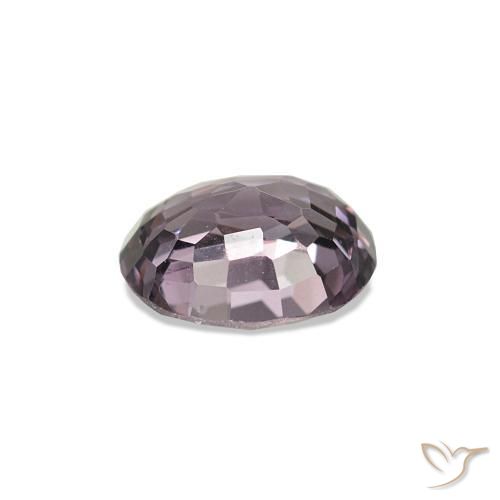 Spinello Viola chiaro naturale da 0.74 ct, Taglio ovale, VS