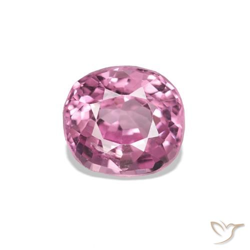 0.58ct Rosa medio Spinello, Cuscino, VS
