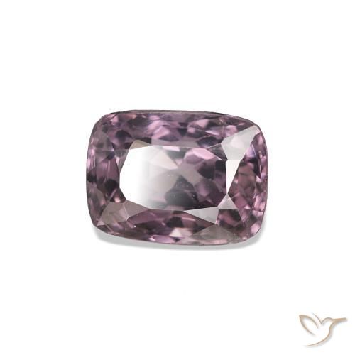 Spinello Tono malva profondo naturale da 0.87 ct, Cuscino, VVS