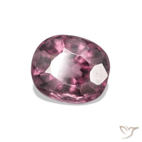 Spinello Viola medio naturale da 0.94 ct, Taglio a cuscino, VVS