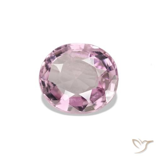 0.67ct Viola rosato chiaro Spinello, Ovale, VVS-VS