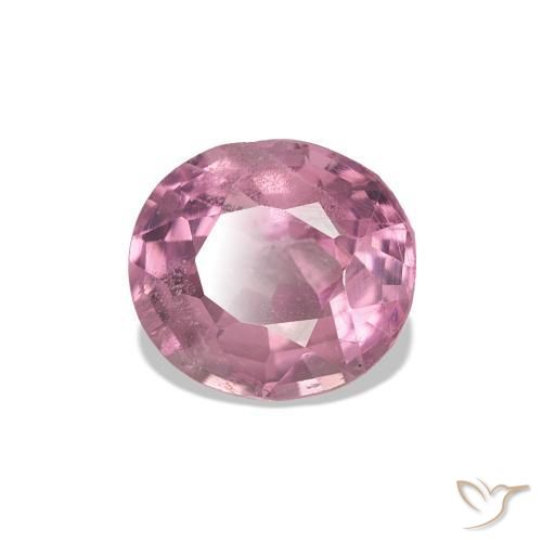 Spinello Rosa hot naturale da 0.77 ct, Ovale, VS
