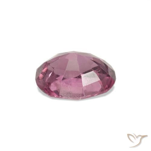 Spinello Rosa hot naturale da 0.77 ct, Ovale, VS