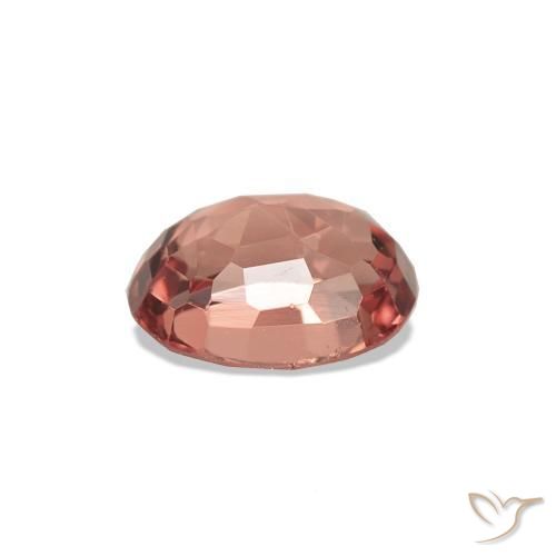 Spinello Arancione rossastra naturale da 0.53 ct, Taglio ovale, VS