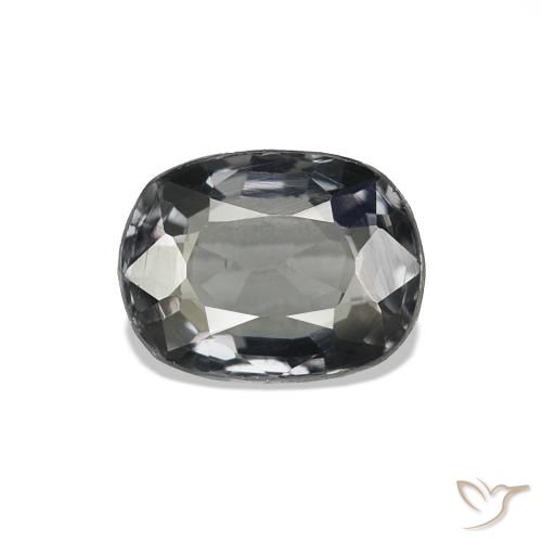 0.67ct Grigio medio Spinello, Cuscino, VVS-VS