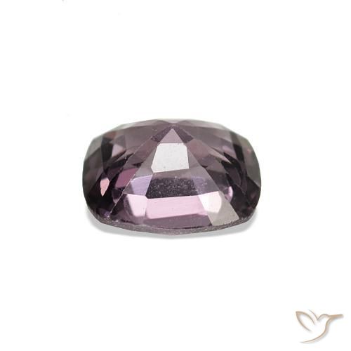 Spinello Viola medio naturale da 0.63 ct, Taglio a cuscino, VS