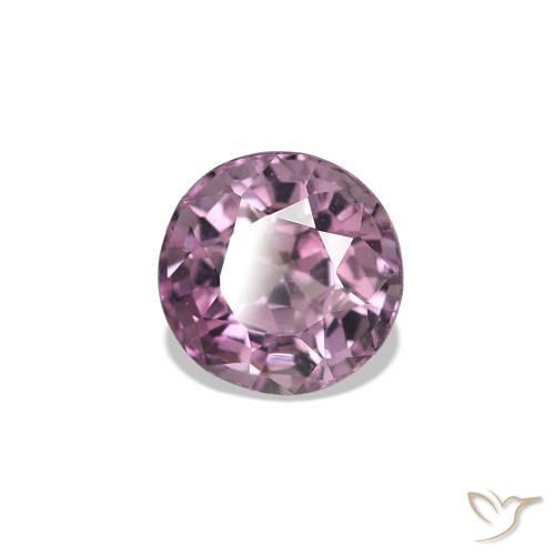 Spinello Viola medio naturale da 0.63 ct, Taglio rotondo, VVS