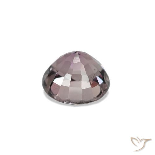 Spinello Viola medio naturale da 0.63 ct, Taglio rotondo, VVS